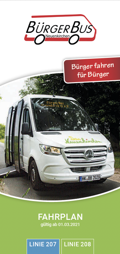 Flyer BürgerBus Neuenkirchen